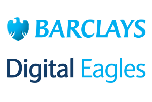 Barclays digital eagles logo