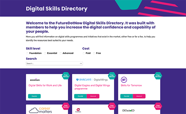 New info and insight in our Digital Skills Directory 3.0