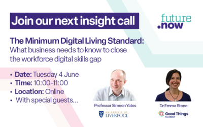 The Minimum Digital Living Standard: What business needs to know to close the workforce digital skills gap