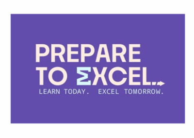 Prepare to Excel